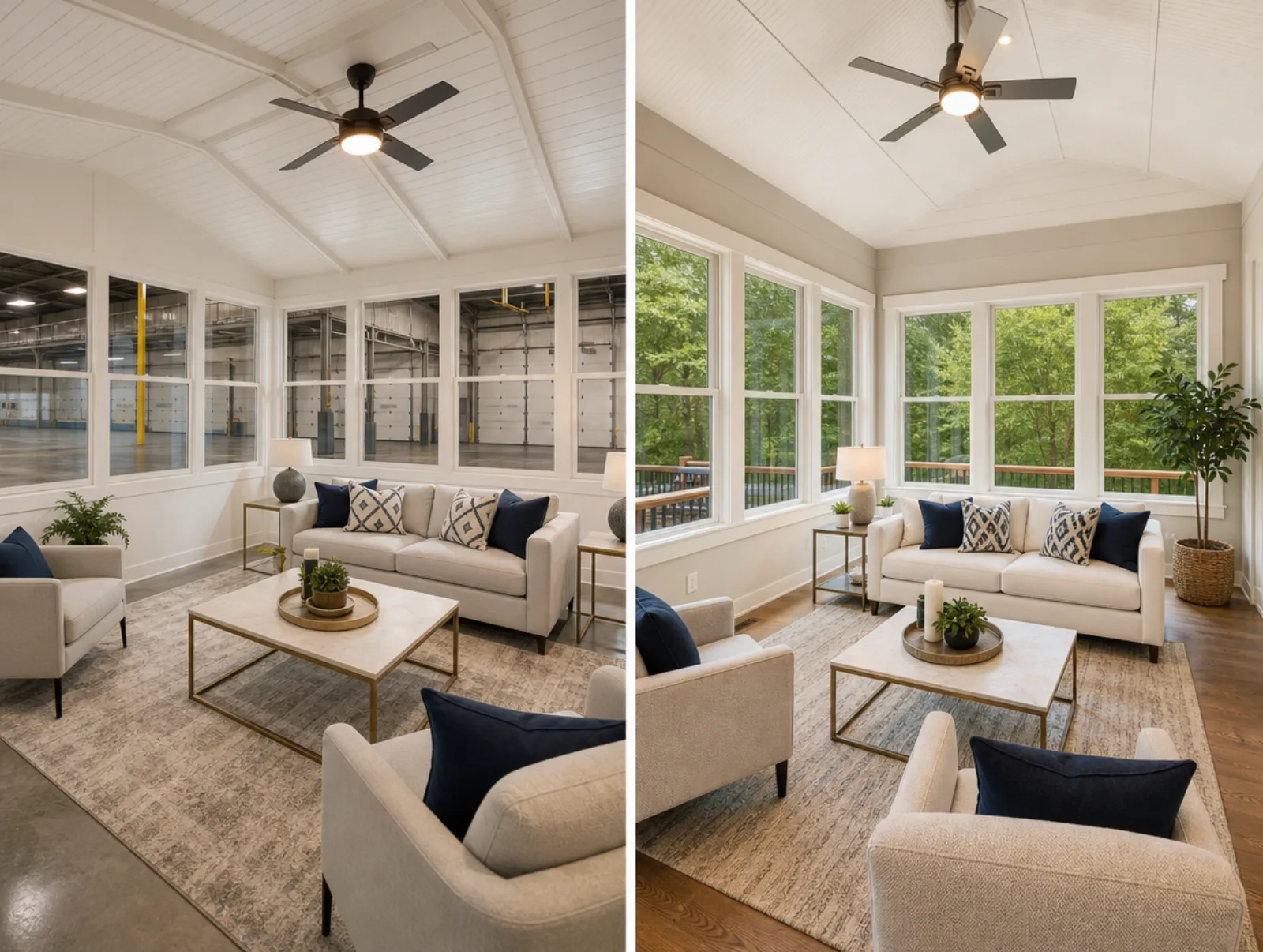 Vacant home staging