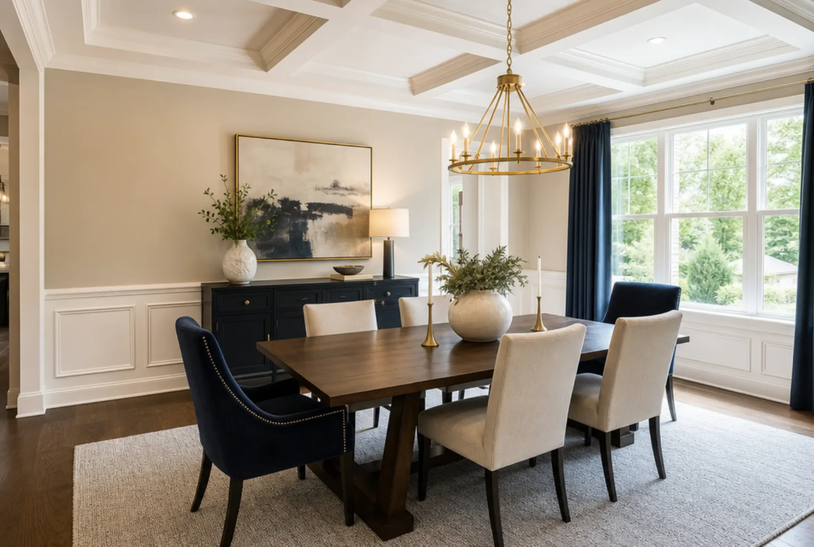 Totem stager on site at a Sandy Springs property