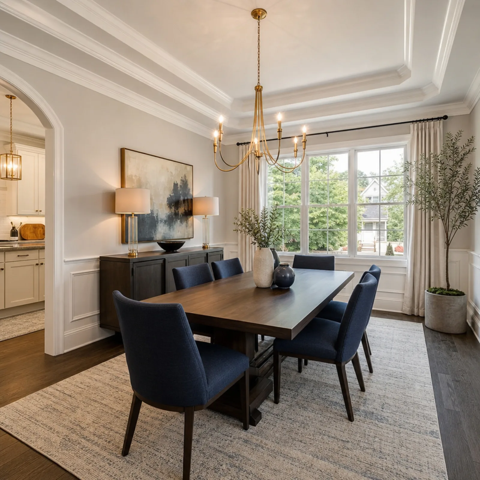 Styling detail in a Totem staged Metro Atlanta home