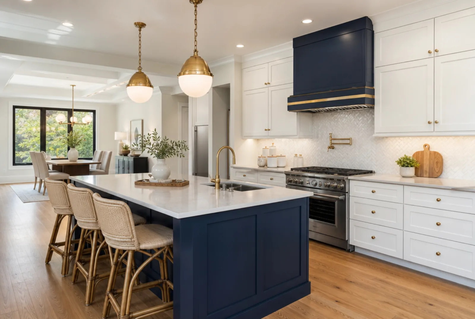 Atlanta landmark near a staged listing