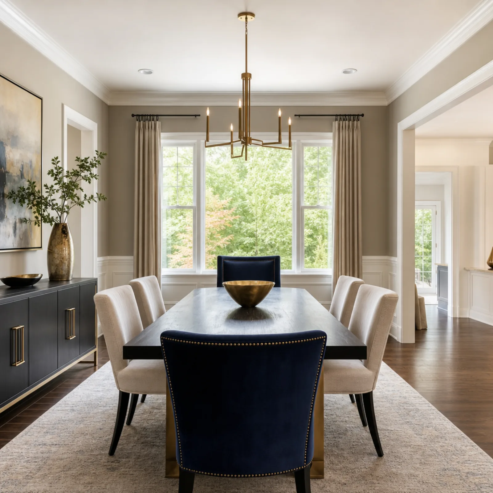 Atlanta landmark near a staged listing