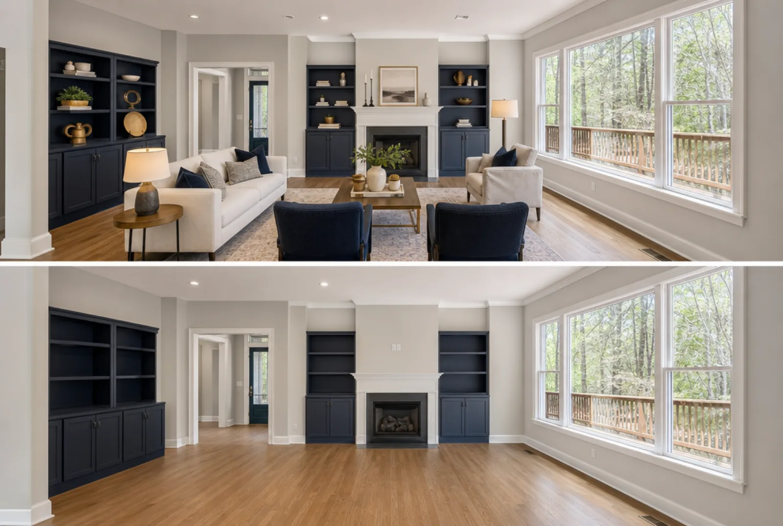 Atlanta landmark near a staged listing