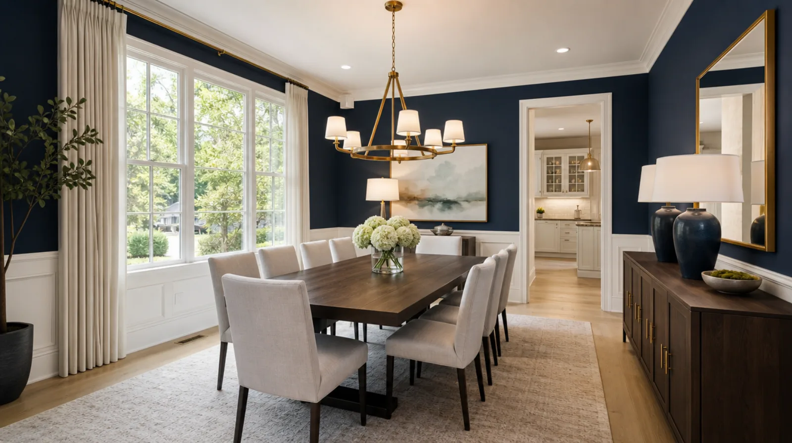 Atlanta landmark near a staged listing