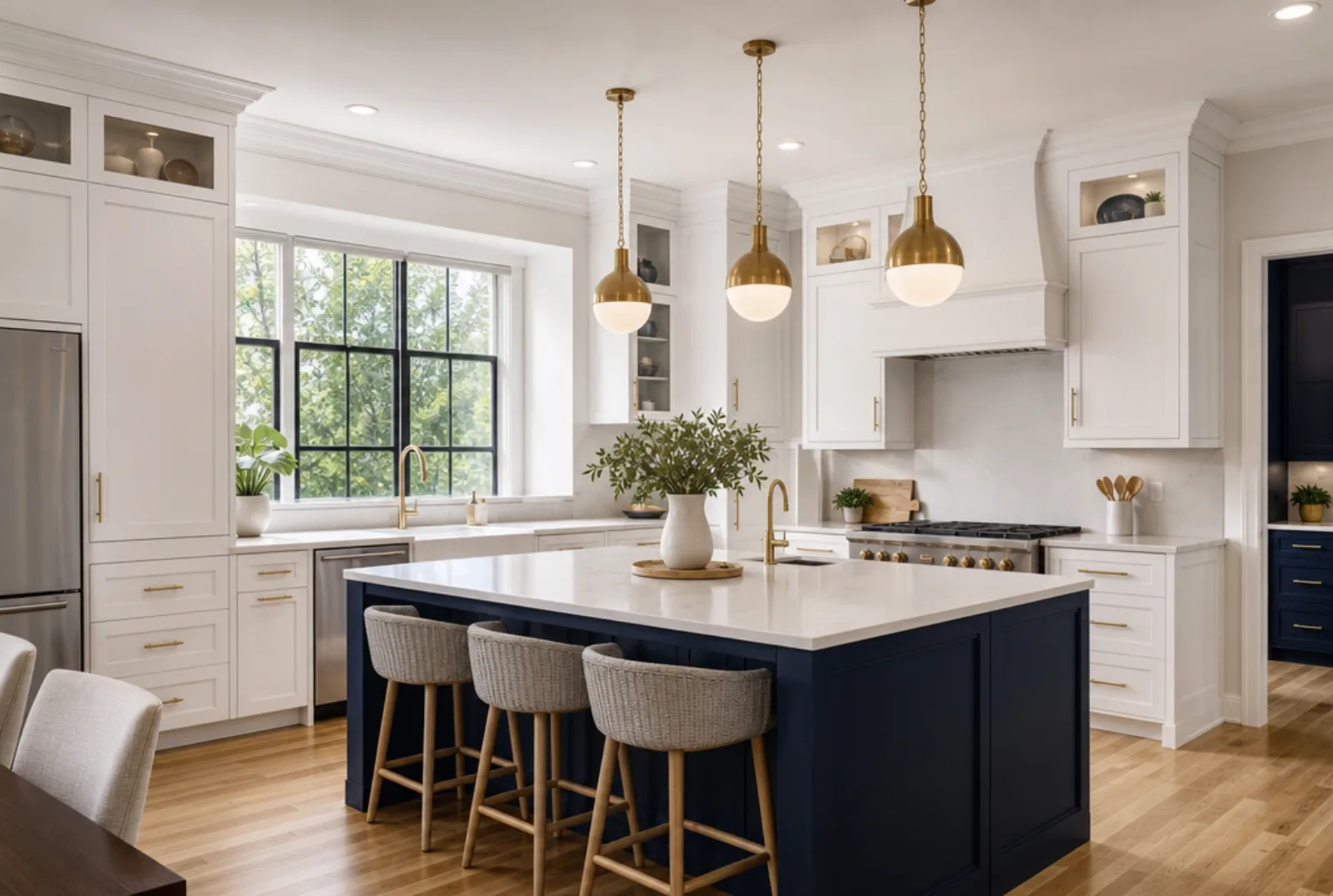 Atlanta landmark near a staged listing