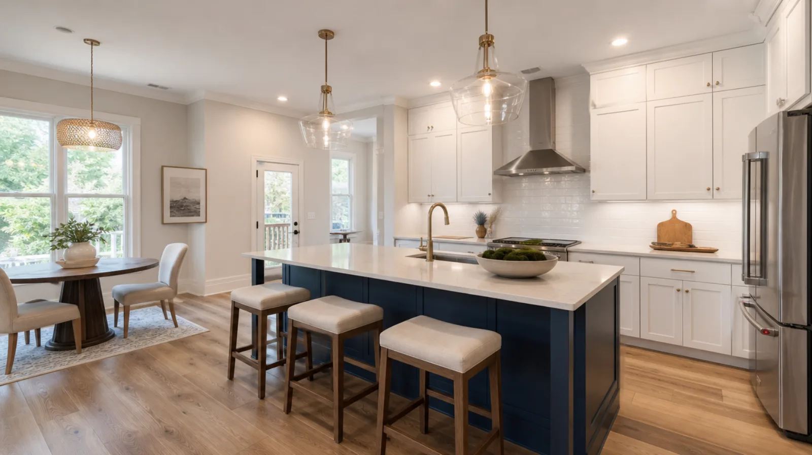 Staged home in Alpharetta, Metro Atlanta