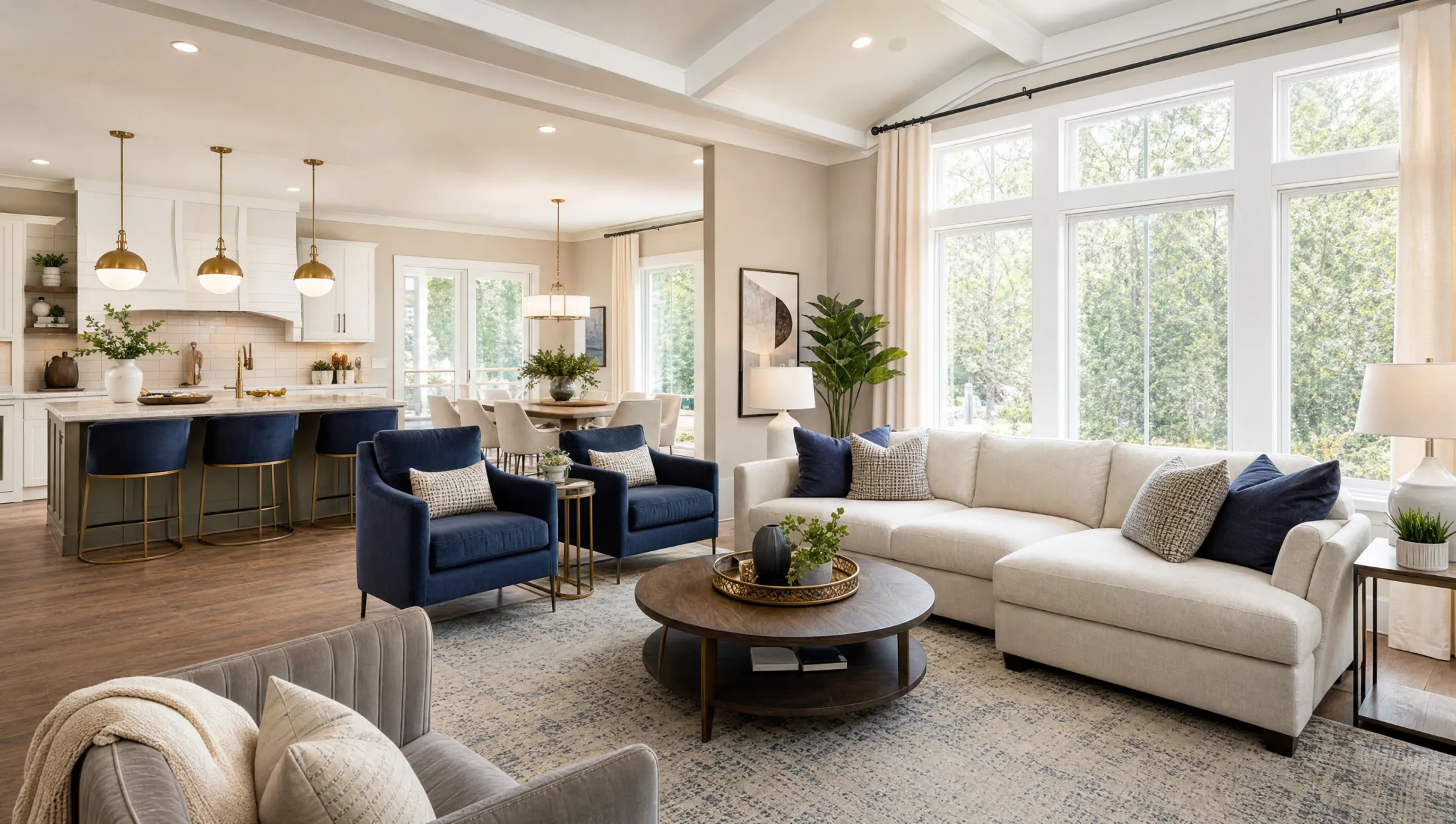 Staged in-town home in Decatur, Metro Atlanta