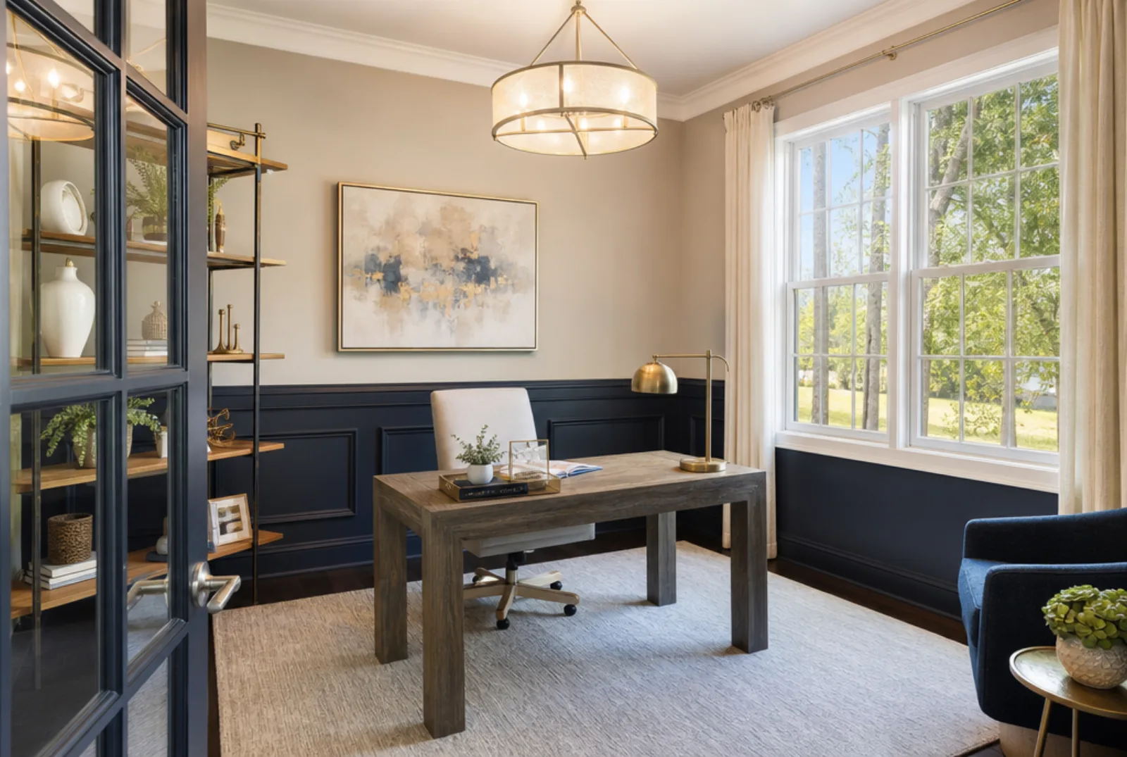 Buckhead luxury home staged for sale