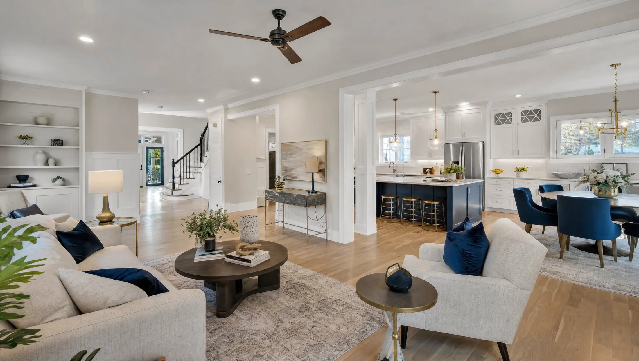 Buckhead luxury home staged for sale