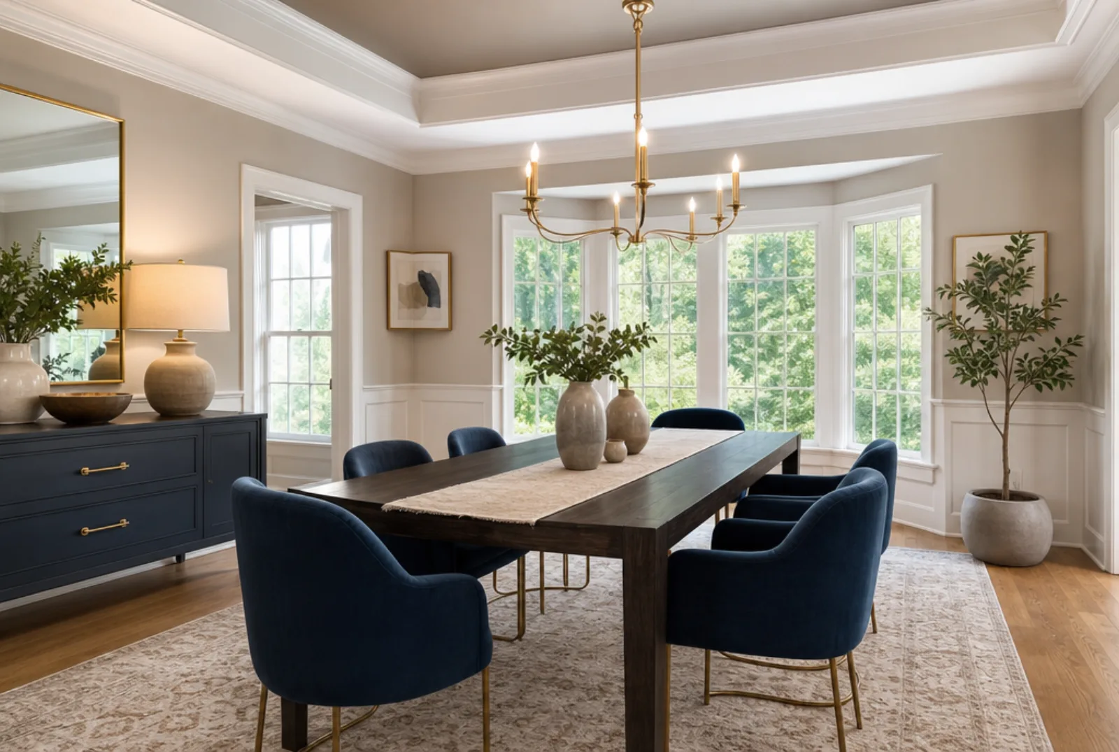 Marietta home staging project near the downtown square