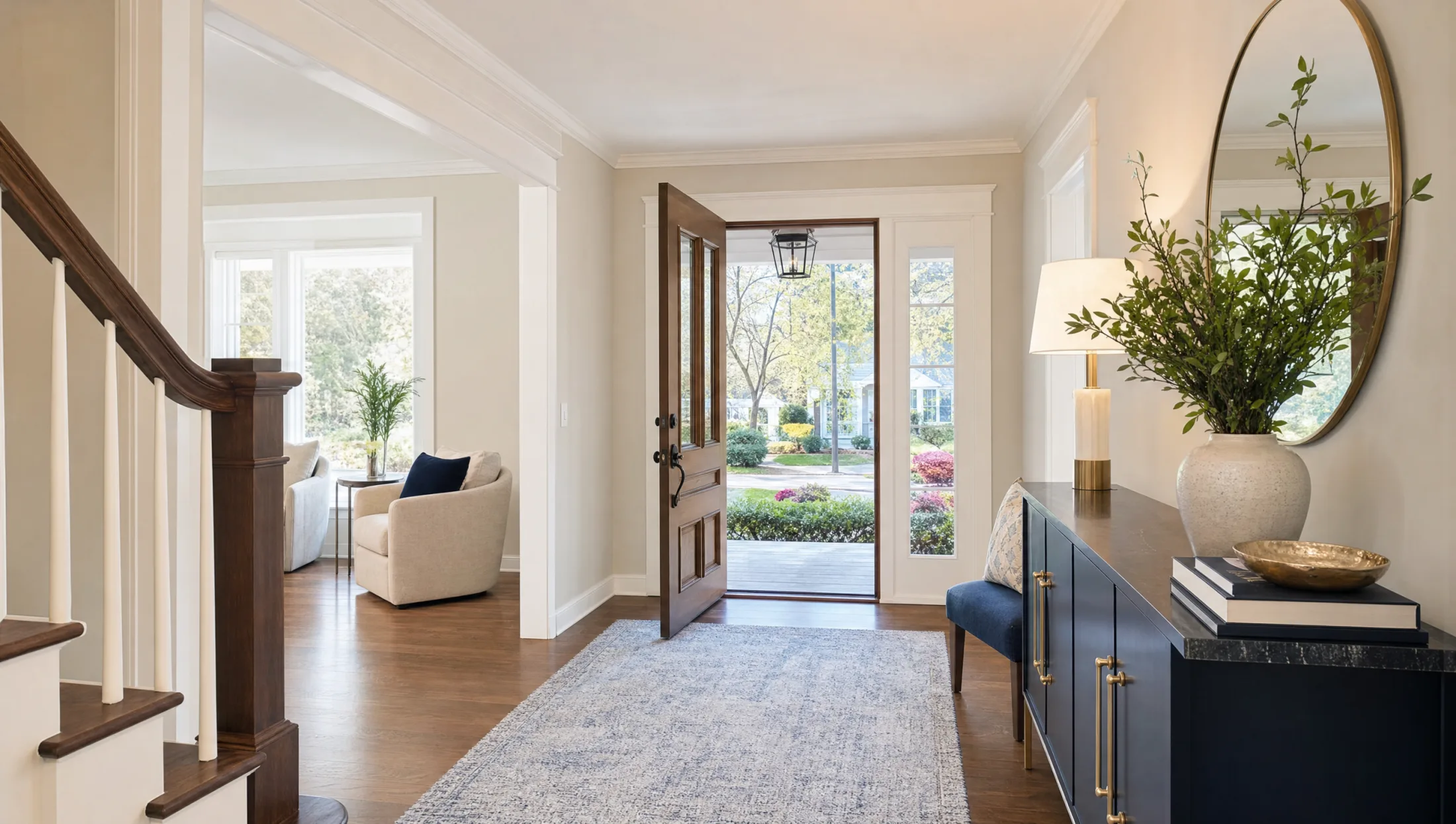 Marietta home staging project near the downtown square