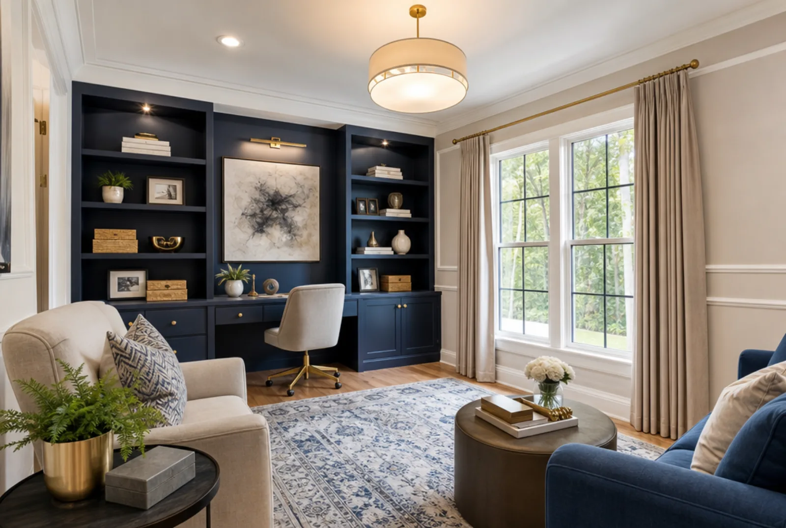 Marietta GA street view of a staged home for sale