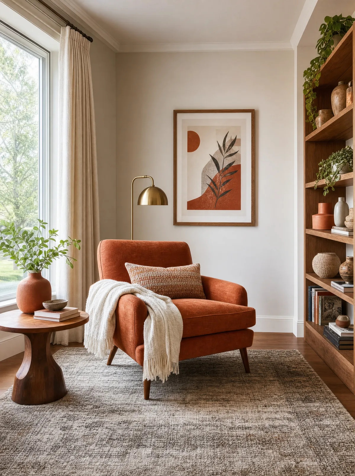 Curated furniture and decor inventory for Atlanta home staging