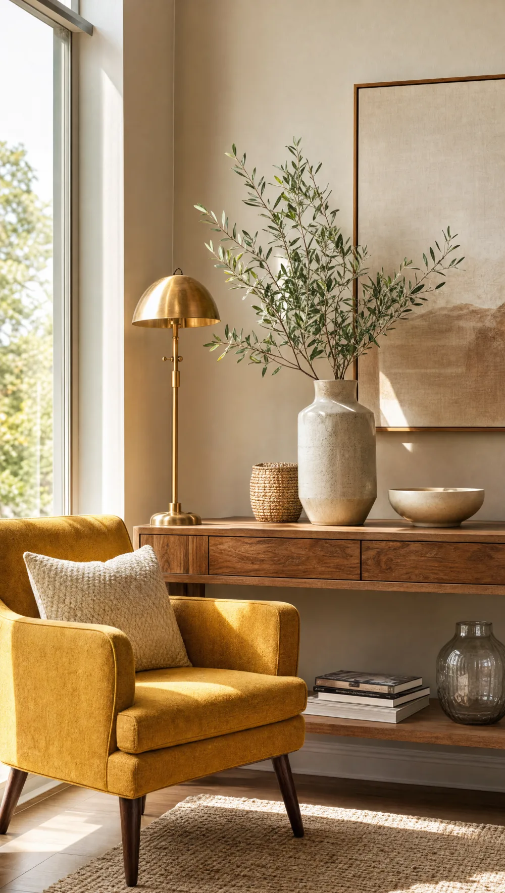 Staged Atlanta home showing the return on staging investment
